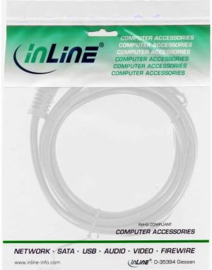 Kabel zasilający InLine Typ F German - C13 IEC (16652W) 2
