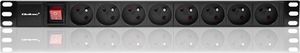 Qoltec Listwa zasilająca do szafy RACK 1U 16A PDU 8xFRENCH 2m (54471) 4