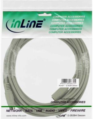 InLine PS/2 - PS/2, 10m, Szary (13340) 2