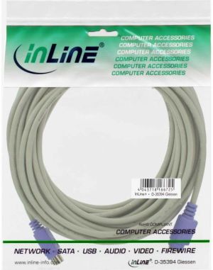 InLine PS/2 - PS/2, 10m, Szary (13340V) 2