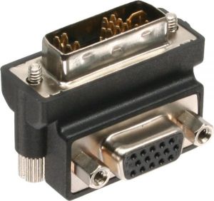 Adapter AV InLine DVI-A - D-Sub (SVGA) czarny (17780W) 2