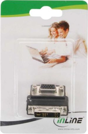 Adapter AV InLine DVI-A - D-Sub (SVGA) czarny (17780W) 3