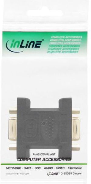 Adapter AV InLine D-Sub (VGA) - D-Sub (VGA) czarny (37724P) 2