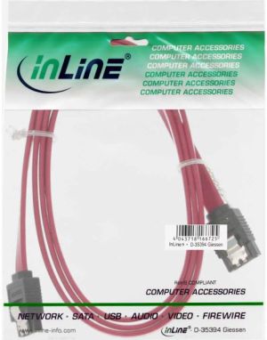 InLine SATA - SATA, 1m, Czerwony (27310) 2