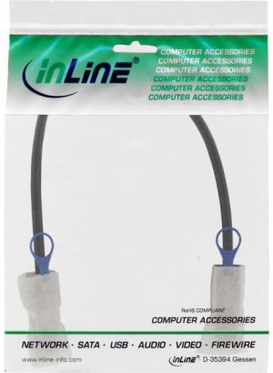 InLine SFF 8088 - SFF 8088, 0.5m, Czarny (27623A) 2