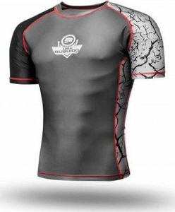 DBX BUSHIDO Rashguard krótki "Warrior" Koszulka kompresyjna MMA, BJJ, DBX BUSHIDO R-121H-L 1