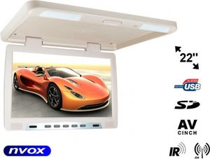 Nvox Monitor podwieszany podsufitowy LCD 22cali cale LED USB SD IR FM... (NVOX RF2289U BE) 1