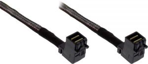 InLine Kabel Mini SAS HD SFF-8643 - SFF-8643 kątowy + Sideband 0.5m (27626A) 1