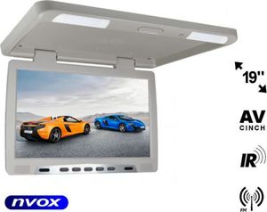 Nvox Monitor podwieszany podsufitowy LCD 19cali cali LED FM IR VGA... (NVOX RF1980 GR) 1