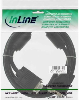 Kabel InLine DVI-A - D-Sub (VGA) 2m czarny (17782) 2
