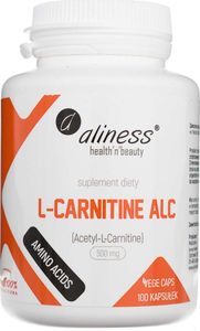 Aliness MedicaLine Aliness L-Carnitine ALC 500 mg - 100 kapsułek 1