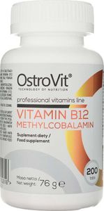 OstroVit OstroVit Witamina B12 Metylokobalamina - 200 tabletek 1