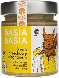 ALPI Hummus Alpi Basia Basia Krem orzechowy z bananem chia i lnem - 210 g 1