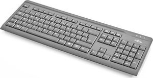 Klawiatura Fujitsu KB410 Przewodowa Szara DE (S26381-K511-L410) 1