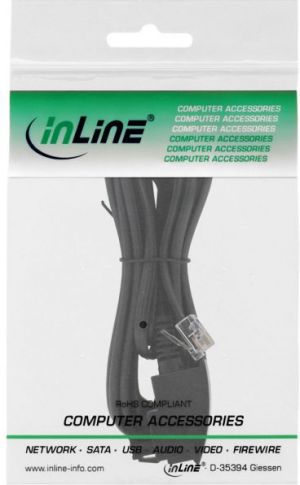 InLine ADSL Splitter, TAE-F German - 6P2C DEC, 20m (18620) 2