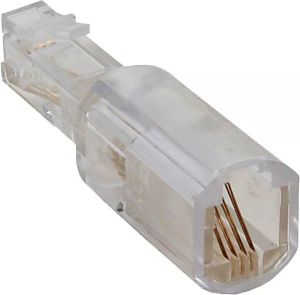 InLine Twist-Stop receiver 4P4C męski - żeński (18890L) 2