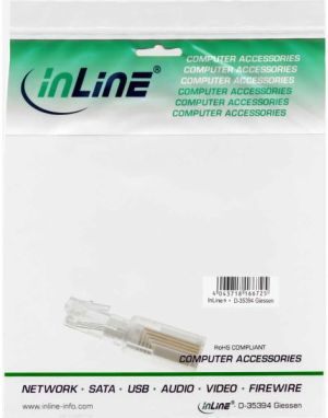 InLine Twist-Stop receiver 4P4C męski - żeński (18890L) 3