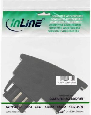 InLine Adapter TAE-N męski - RJ11 żeński 6P4C (69941) 2