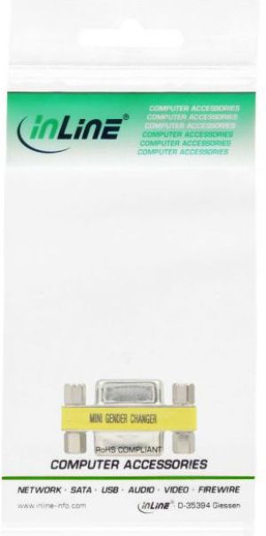 InLine DB-9 - DB-9, Żółty (32224) 3