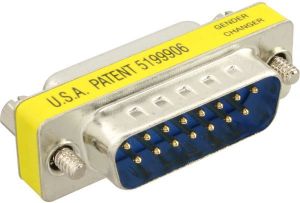 InLine DA-15 - DA-15, Żółty (47719) 2