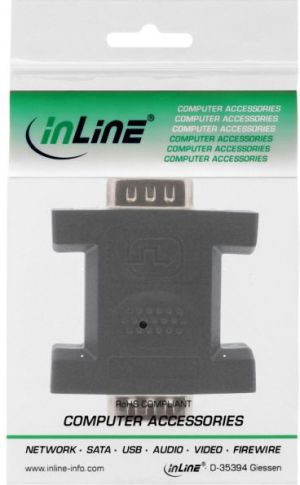 InLine DB-9 - DB-9, Czarny (32214I) 2