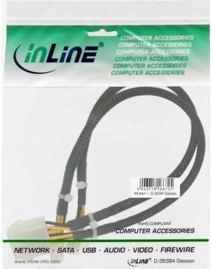 InLine ATX/EPS 8-pin - ATX/EPS 8-pin, 0.3m, Czarny (26630A) 2