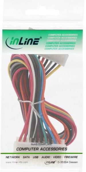 InLine ATX20 - ATX20, 0.3m, Wielokolorowy (26640) 2