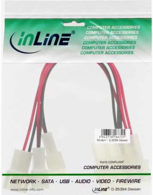 InLine Molex - 3-pin x3, Wielokolorowy (33005A) 4