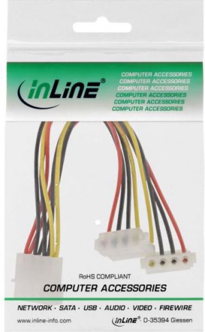 InLine Molex - Molex x2, 0.15m, Wielokolorowy (29659W) 2