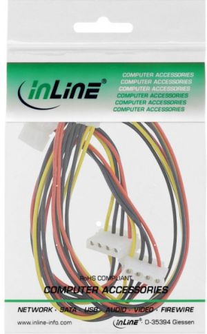 InLine Molex - Molex x4, 0.55m, Wielokolorowy (29654A) 2