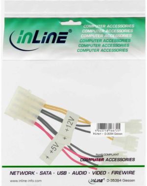 InLine Molex - 3-pin x4, Wielokolorowy (33005B) 3