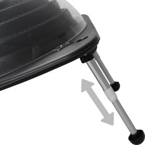 vidaXL Solarne podgrzewacze do basenu, 5 szt., 75x75x36 cm, HDPE 5