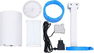 vidaXL Basen stelażowy 350cm White 4