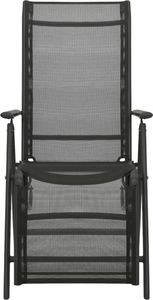 vidaXL Rozkładane krzesła ogrodowe, 2 szt., textilene i aluminium 3