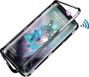 Etui XIAOMI MI 11 3w1 Double Magnetic 360 Aluminium i Szkło czarne 3