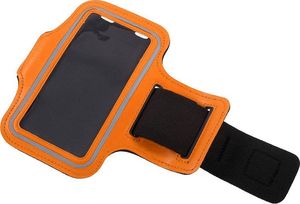 Opaska na Ramię 7" do Biegania / Uprawiania Sportu AP05 pomarańczowa 3