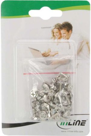 InLine Zestaw śrubek do dysków 3.5", 8mm - 50 szt. (77783L) 2