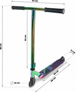 Hulajnoga Soke EVO Street Jasnotęczowy (1646) 9