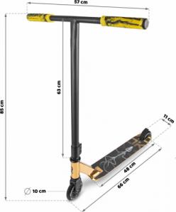 Hulajnoga Soke EVO Street Złoty (1644) 9