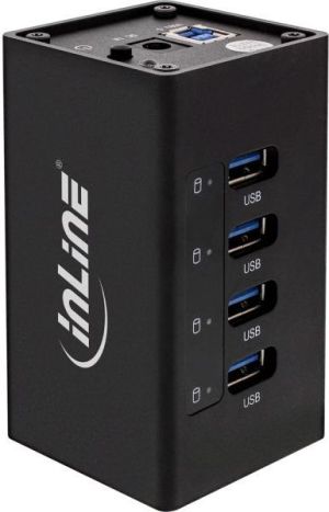 HUB USB InLine 4x USB-A 3.0 (35395A) 1