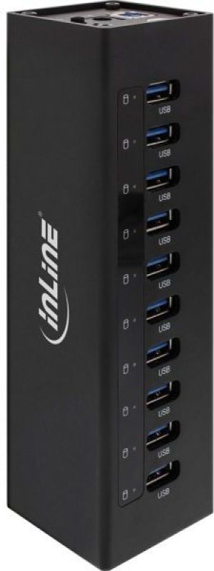 HUB USB InLine 10x USB-A 3.0 (35395C) 1