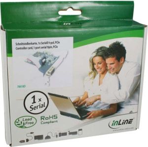 Kontroler InLine PCIe x1 - Port szeregowy DB9 (76618D) 2