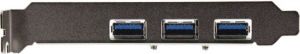 Kontroler InLine PCIe 2.0 x1 - 4x USB 3.0 (76662A) 2