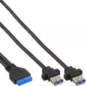 Kontroler InLine Mini-PCIe - 19-pin USB 3.0 (66900) 2