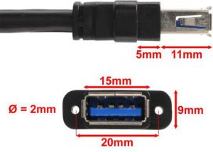 Kontroler InLine Mini-PCIe - 19-pin USB 3.0 (66900) 3