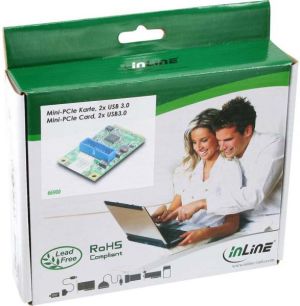 Kontroler InLine Mini-PCIe - 19-pin USB 3.0 (66900) 4