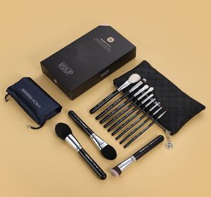 Eigshow Beauty Master Series Bright Silver Zestaw 12 pędzli do makijażu 2