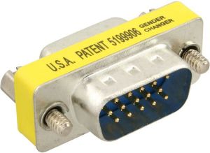 Adapter AV InLine D-Sub (VGA) - D-Sub (VGA) żółty (47714) 2