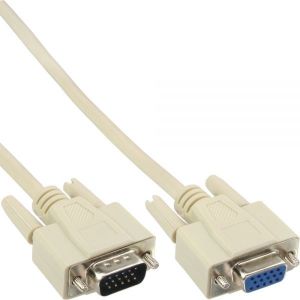 Kabel InLine D-Sub (VGA) - D-Sub (VGA) 5m biały (17735) 1