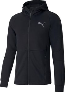 Puma Bluza z kapturem męska Puma Core EvoStripe czarna 58346701 XXL 1